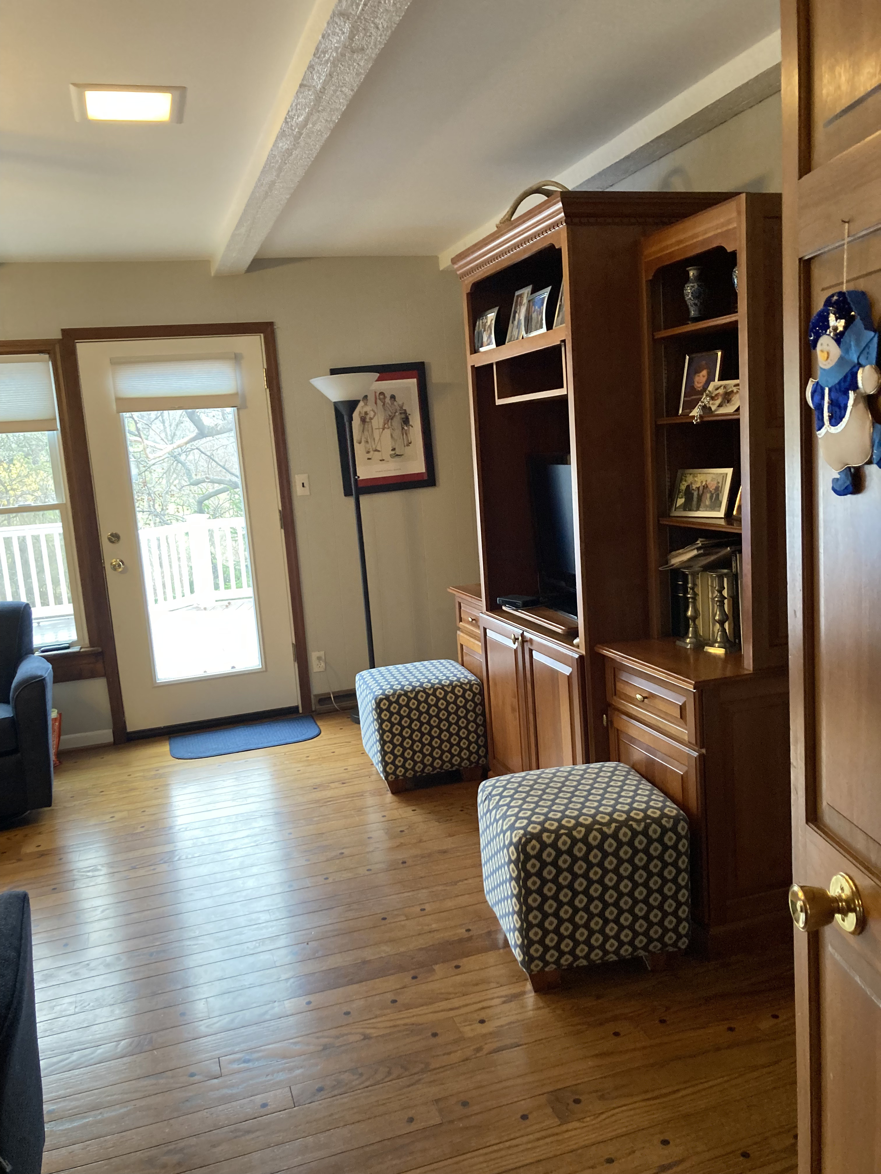 Family room before renovation